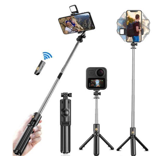 6 In 1 Wireless Selfie Stick With Tripod