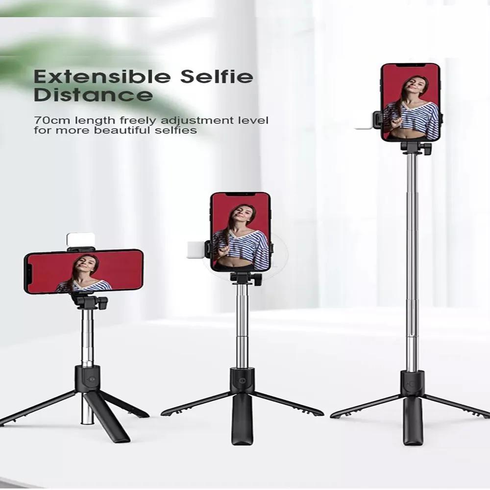 6 In 1 Wireless Selfie Stick With Tripod
